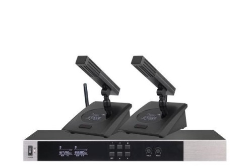 Wireless Universal Microphone One-To-Two